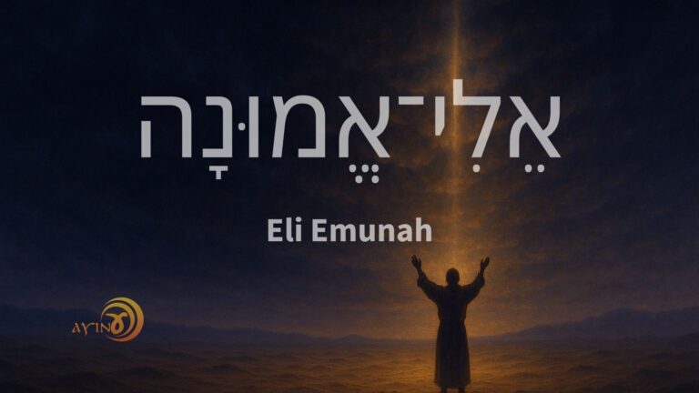 Shem Eli Emunah – #27